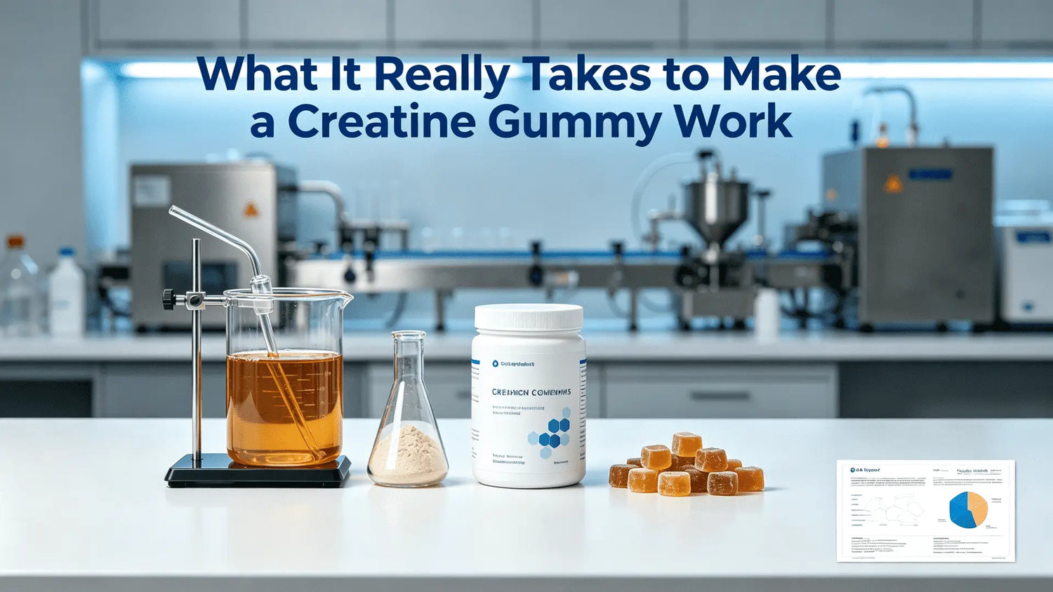 What It Really Takes to Make a Creatine Gummy Work