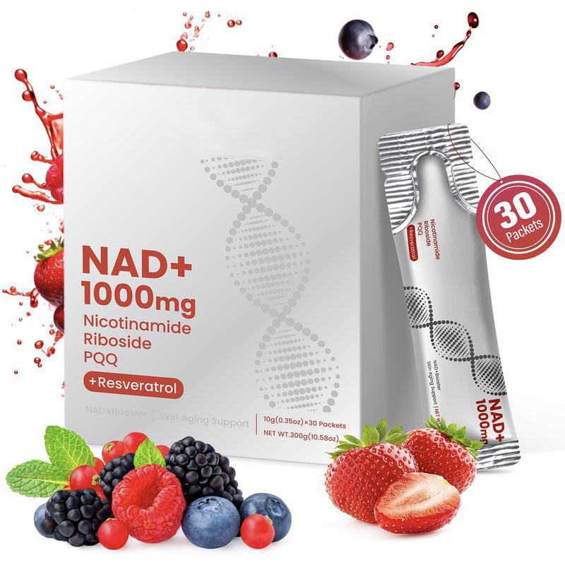 Customization Dietary Liquid Supplements NAD+ Anti-aging berry flavor drink