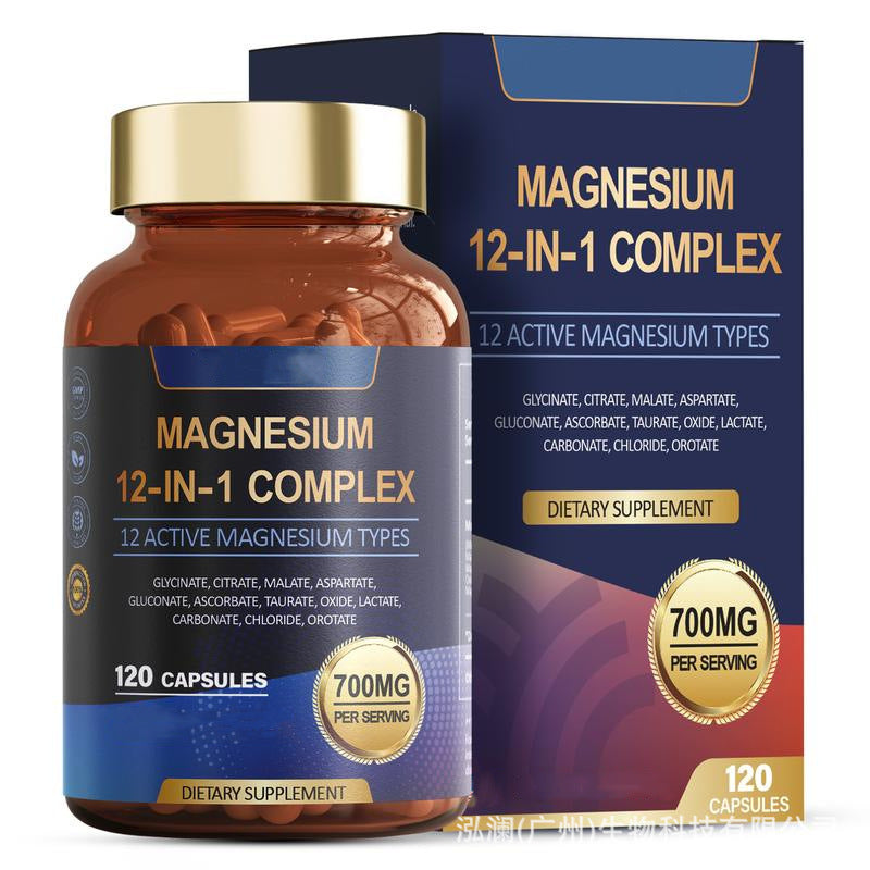 Customization Dietary Supplement Magnesium muscle relaxation Capsules