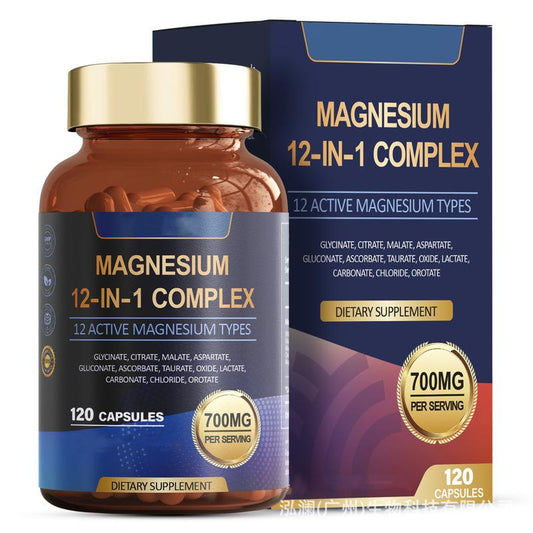 Customization Dietary Supplement Magnesium muscle relaxation Capsules