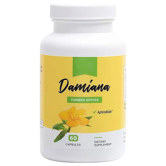 Customization Dietary Supplement enhances sexual wellness Damiana Capsules