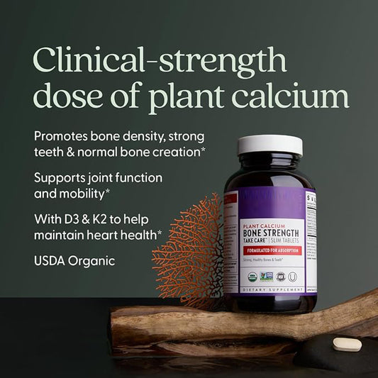 Plant Calcium  Dietary Supplement Bone & Teeth Care 60/90/120 Tablets