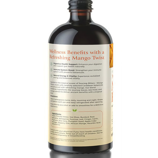 Customization Dietary Liquid Supplements Exotic Soursop Bitters Liquid