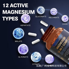 Customization Dietary Supplement Magnesium muscle relaxation Capsules