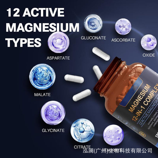 Customization Dietary Supplement Magnesium muscle relaxation Capsules