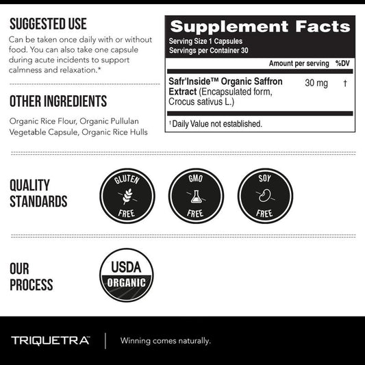 Customization Dietary Supplement Saffron Extrac Capsules Boosts immune
