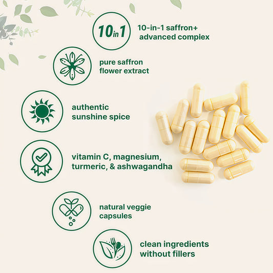 Customization Dietary Supplement Capsules Saffron Extract supports eye health Capsules