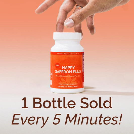 Customization Dietary Supplement Capsules Saffron Extract reduces stress & occasional anxiety
