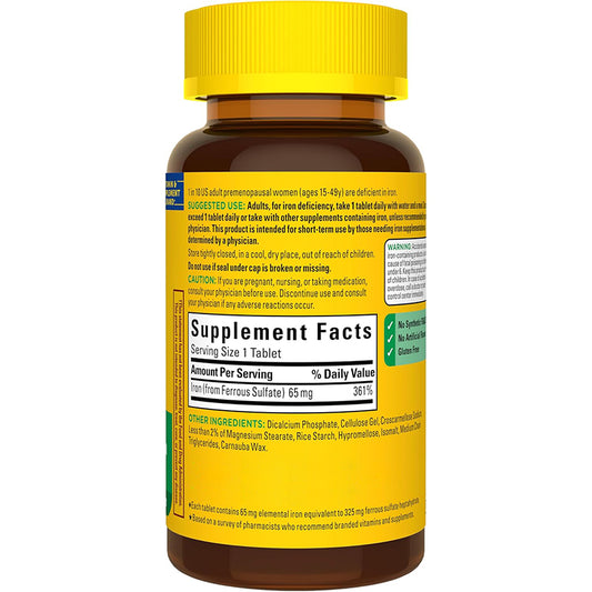 Dietary Supplement Red blood cell core support 60/90/120 Tablets Elemental Iron