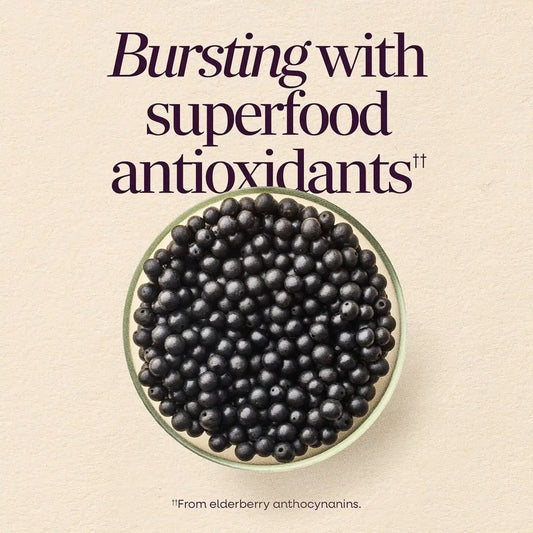 Custom Private Label Elderberry Immune Support Gummies Manufacturer