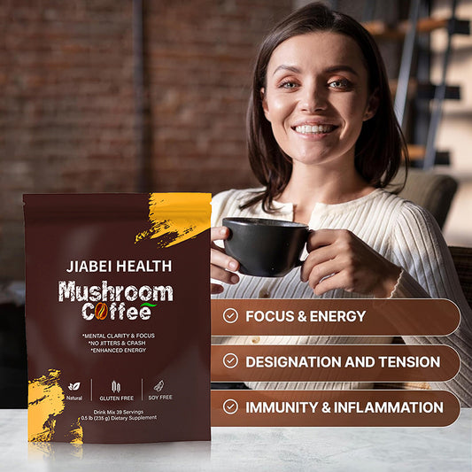 Customization Dietary Supplement Mushroom Coffee refresh Powder
