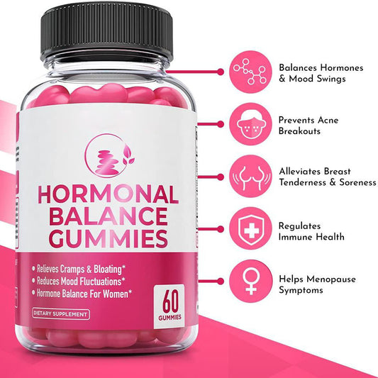 Customization Dietary Supplement Support Healthy Hormone Balance Women 60 Gummies per Bottle