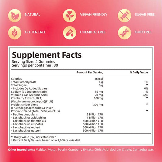 Dietary Supplement Customization Gummies Boost Immunity Improve Digestive Health 60 Gummies