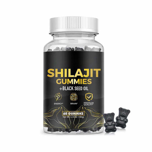 Dietary Supplement Customization Shilajit Bear Gummies Boost Energy & Stamina