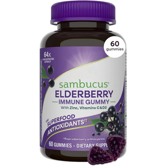 Custom Private Label Elderberry Immune Support Gummies Manufacturer