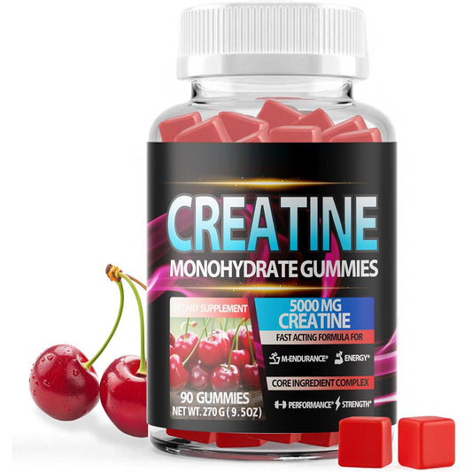 Custom Supplement Vegan Creatine monohydrate Gummies Manufacturer